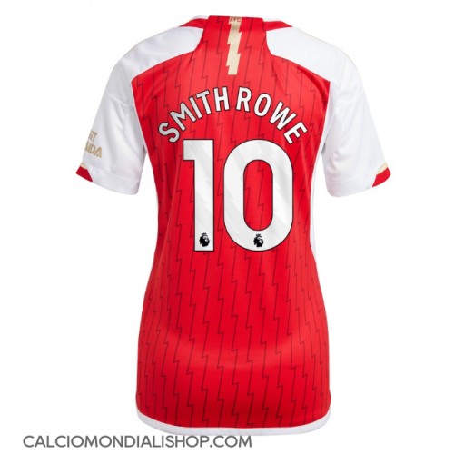 Maglie da calcio Arsenal Emile Smith Rowe #10 Prima Maglia Femminile 2023-24 Manica Corta